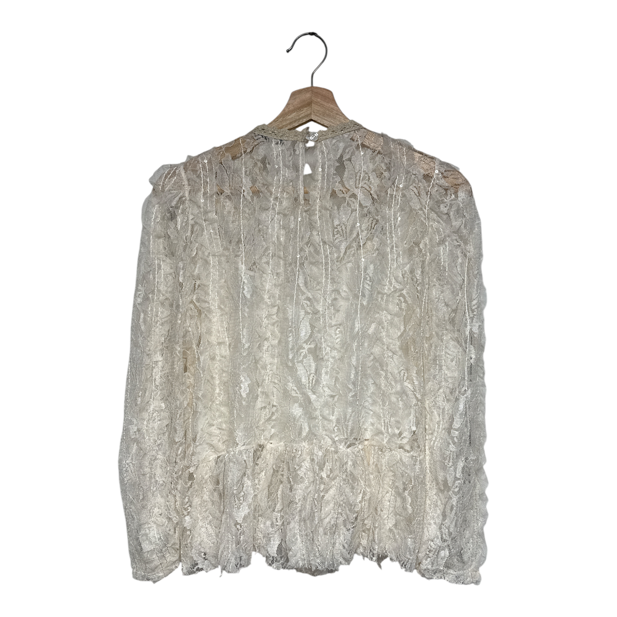 VINTAGE LACE EMBROIDERED BLOUSE-2