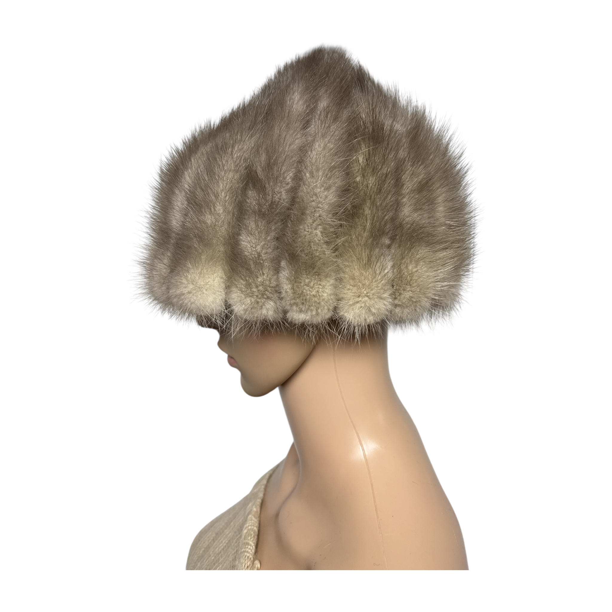 VINTAGE FUR HAT-2