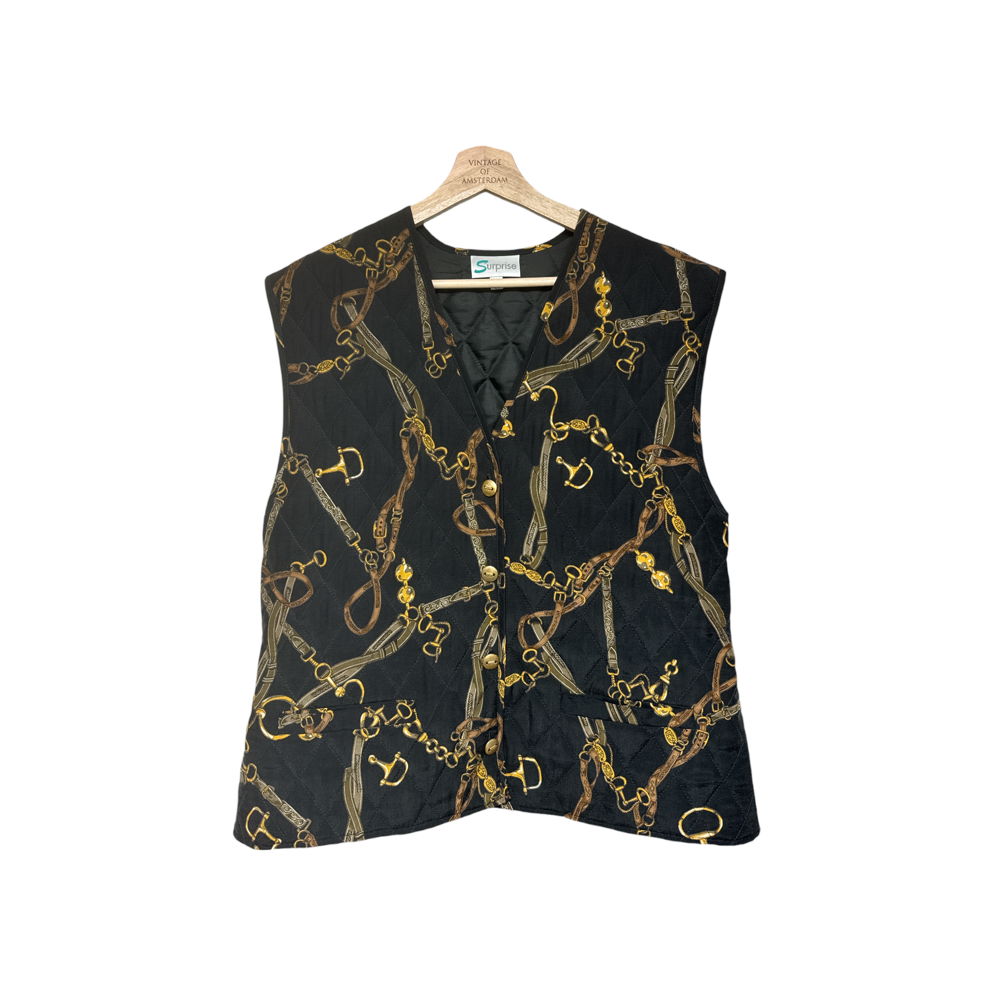 VINTAGE QUILTED VEST