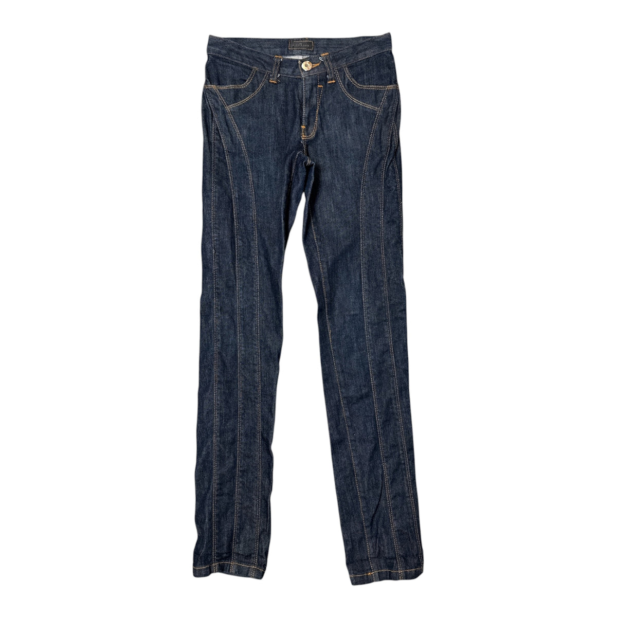VINTAGE JOHN RICHMOND - BLACK PANEL SEAMED PANTS-1