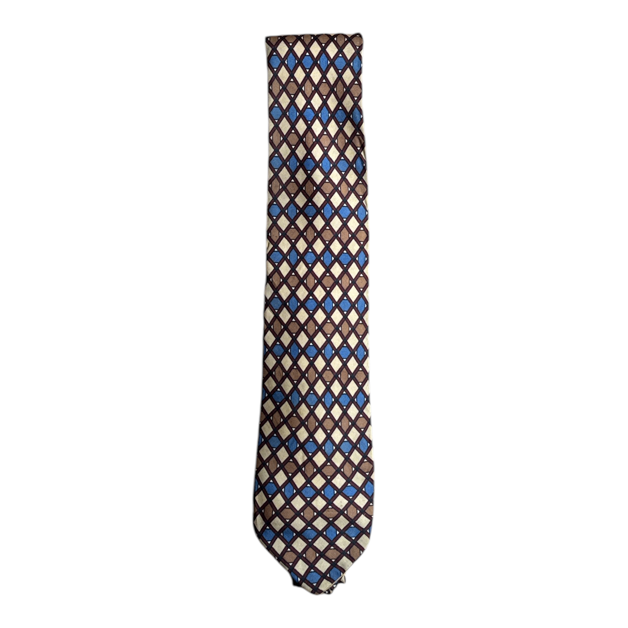 VINTAGE CHRISTIAN DIOR PARIS PURE SILK TIE-1