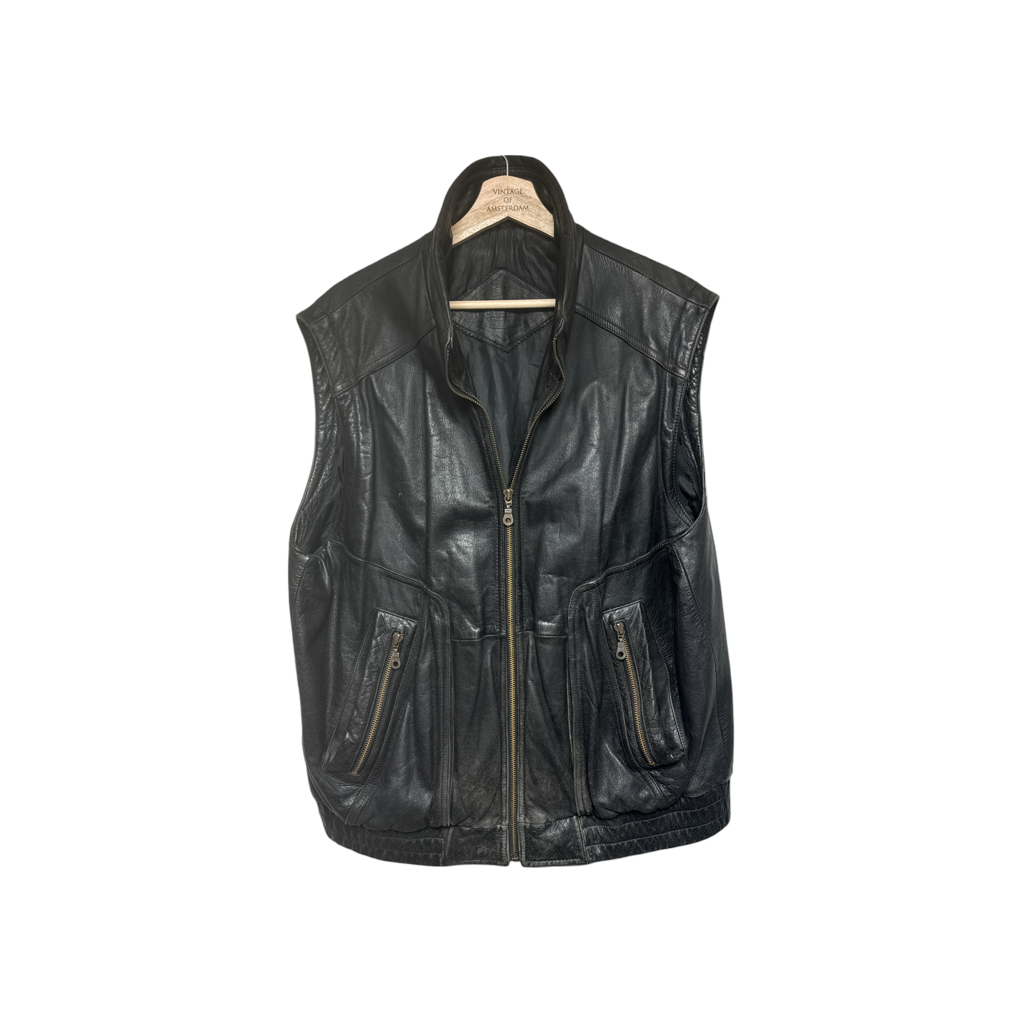 VINTAGE LEATHER VEST
