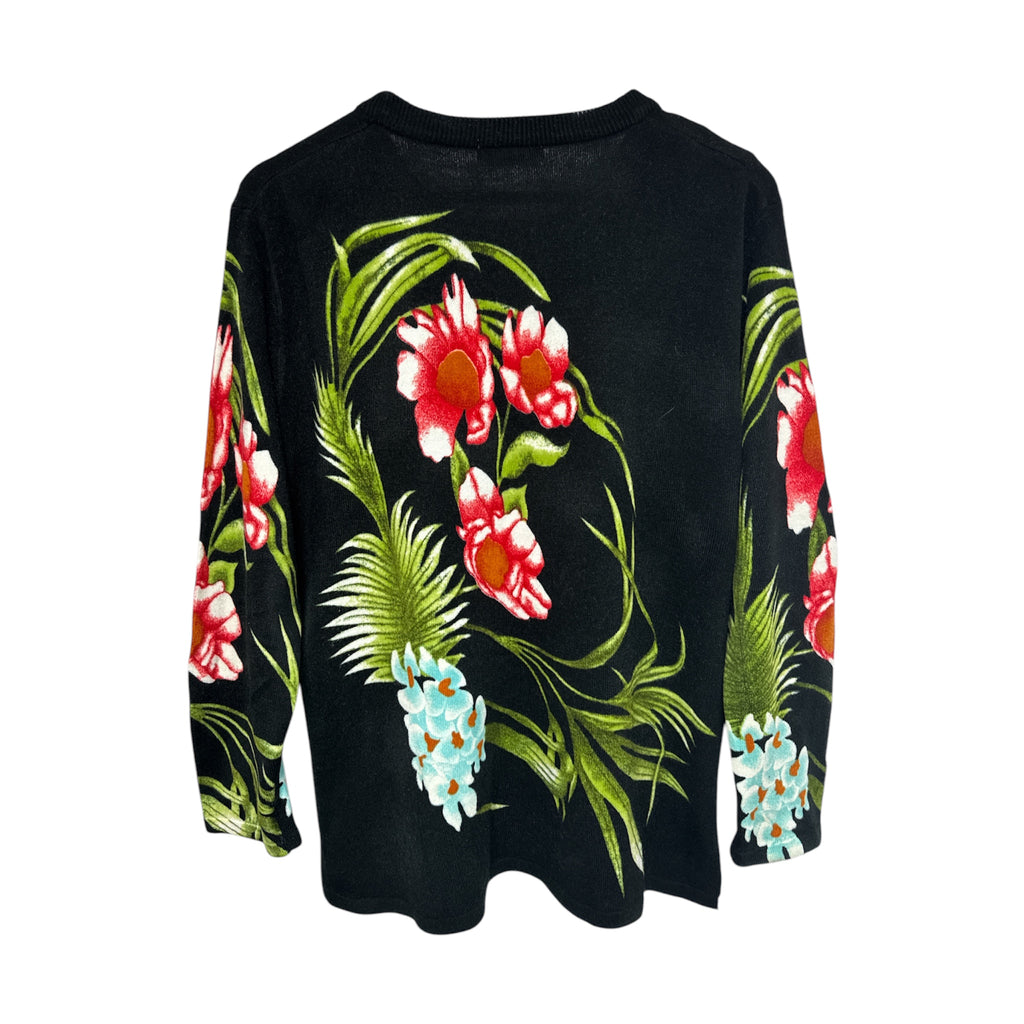 Vintage Floral Sweater