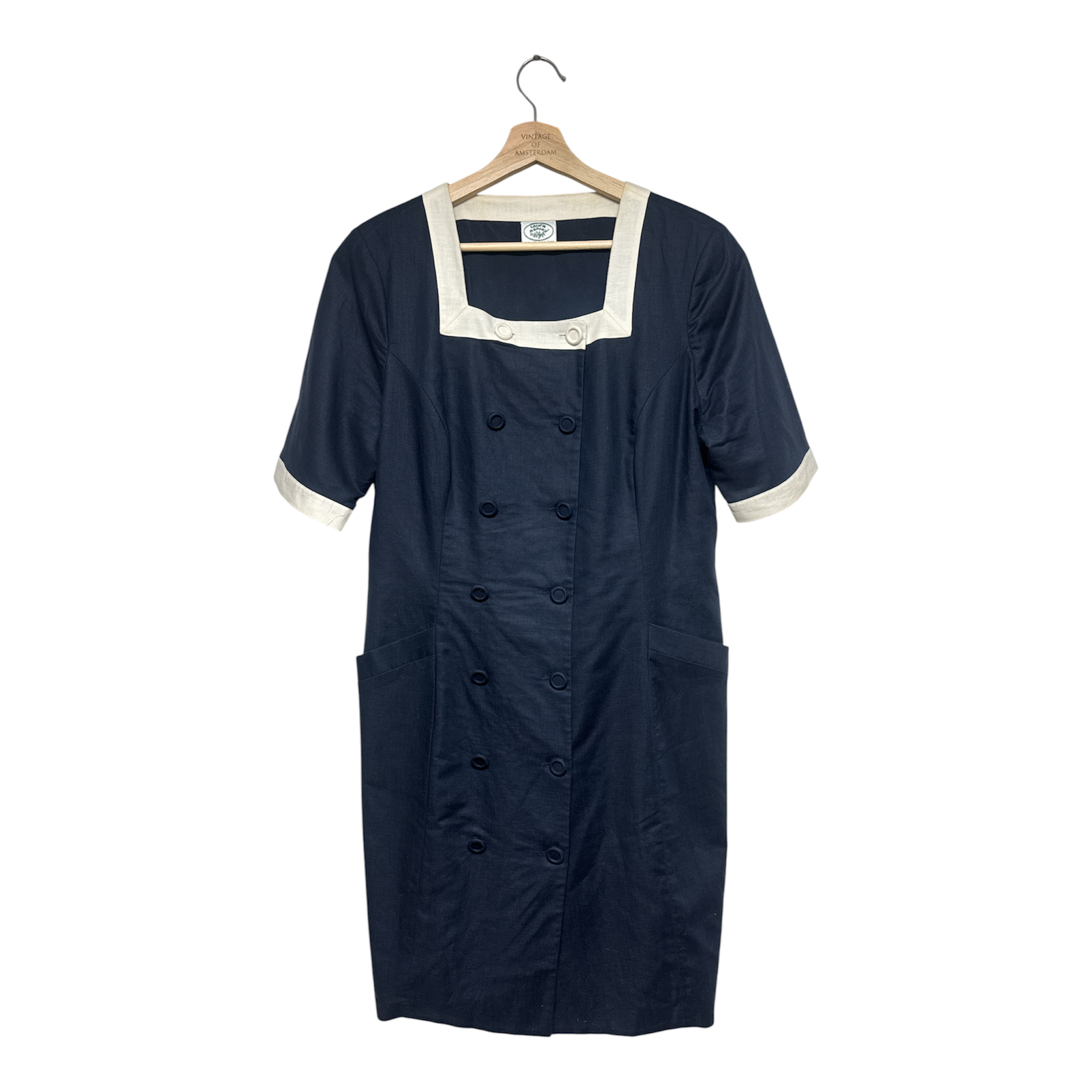 VINTAGE LAURA ASHLEY SHORT SLEEVE DRESS