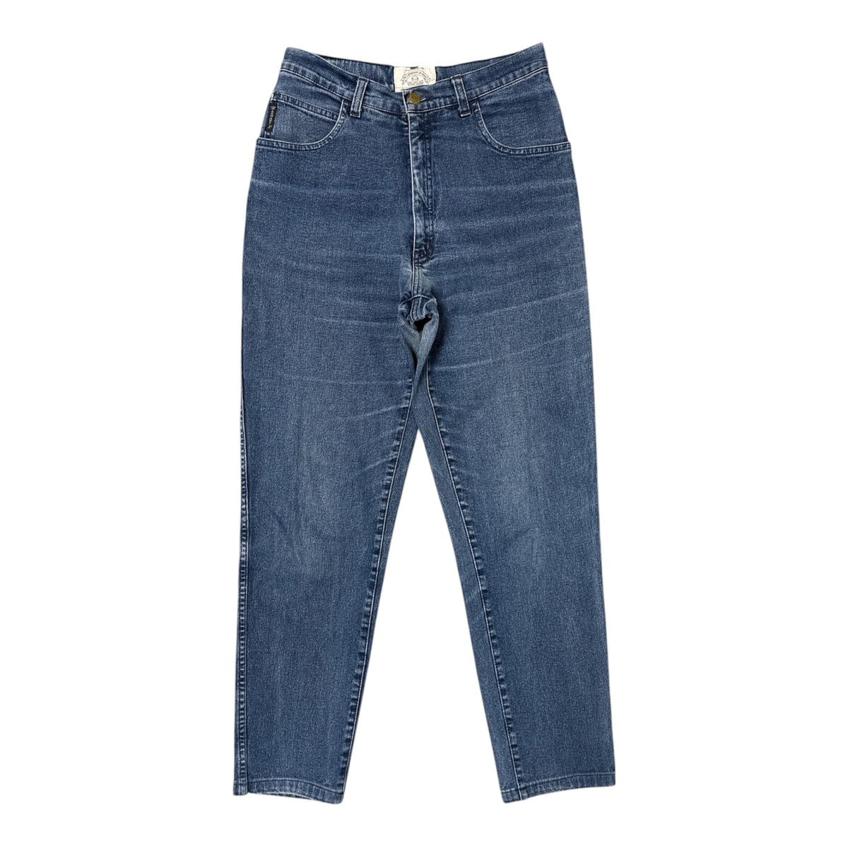 VINTAGE ARMANI JEANS HIGH RISE TAPERED JEANS-1