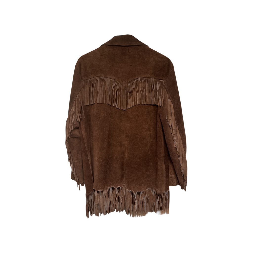 VINTAGE SUEDE FRINGE JACKET