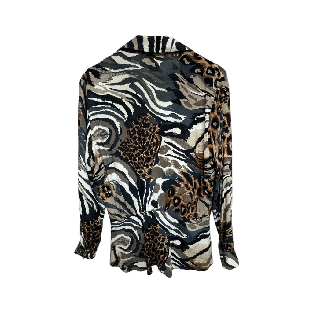 Vintage Printed 90’s Blouse