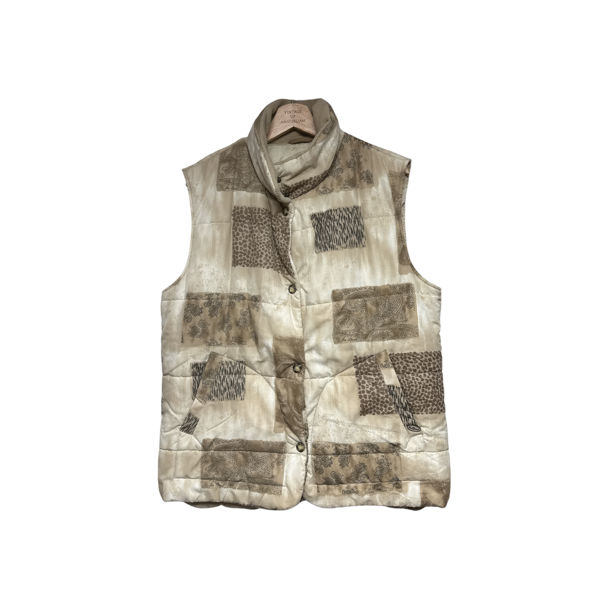 VINTAGE PRINTED VEST