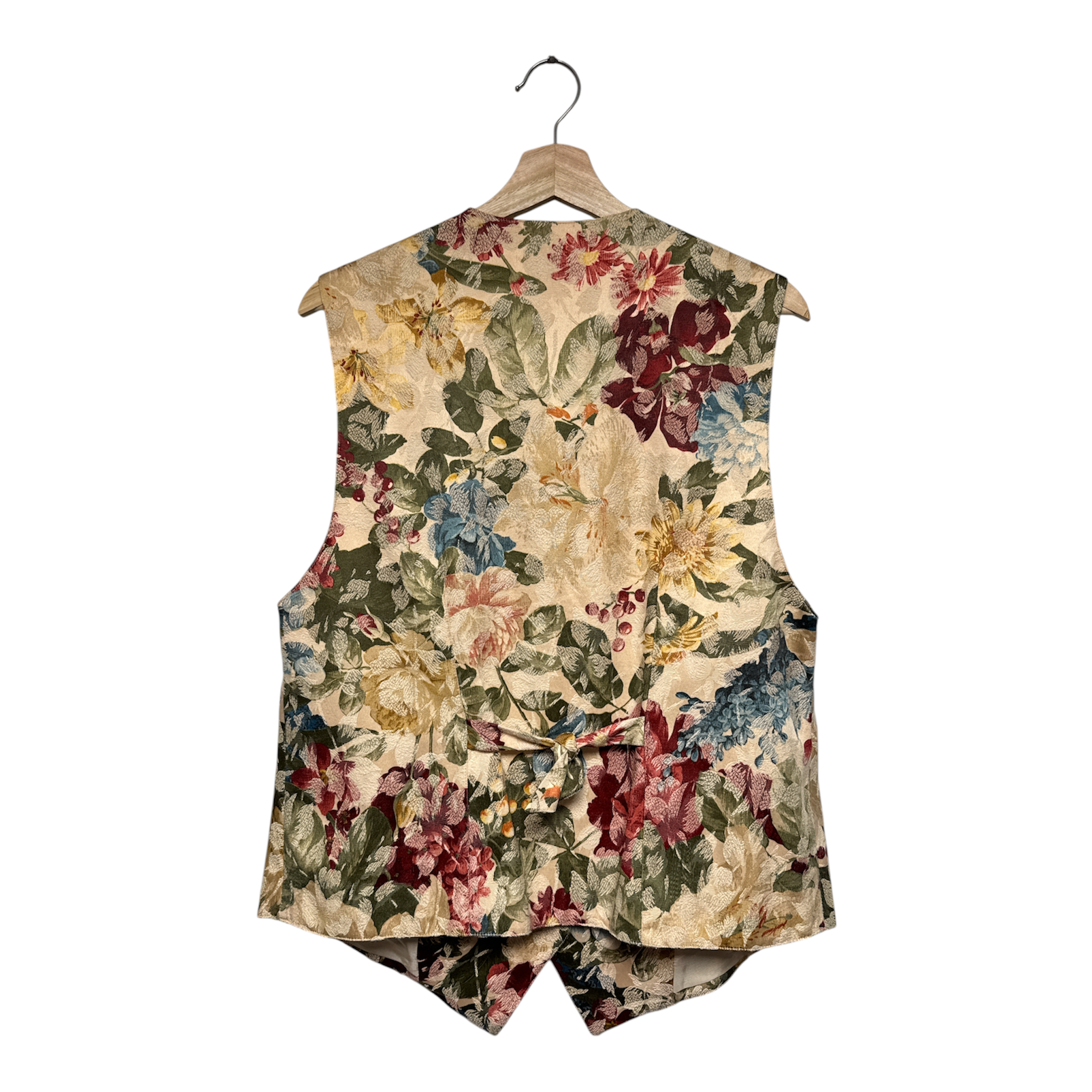 VINTAGE FLORAL VEST-2