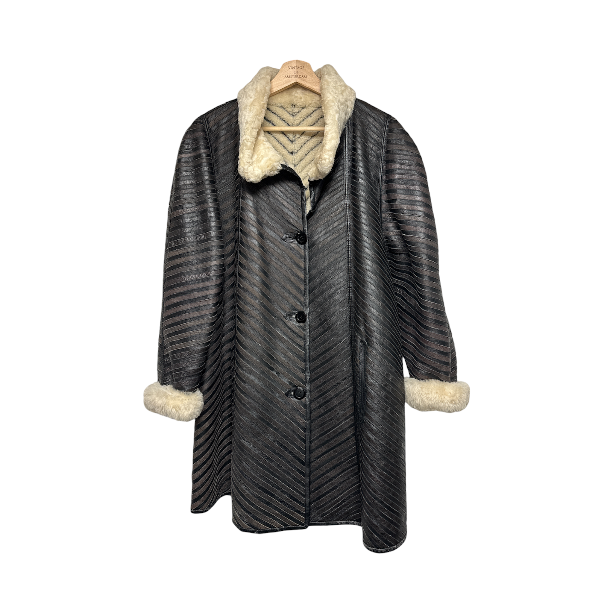 VINTAGE SHEARLING COAT