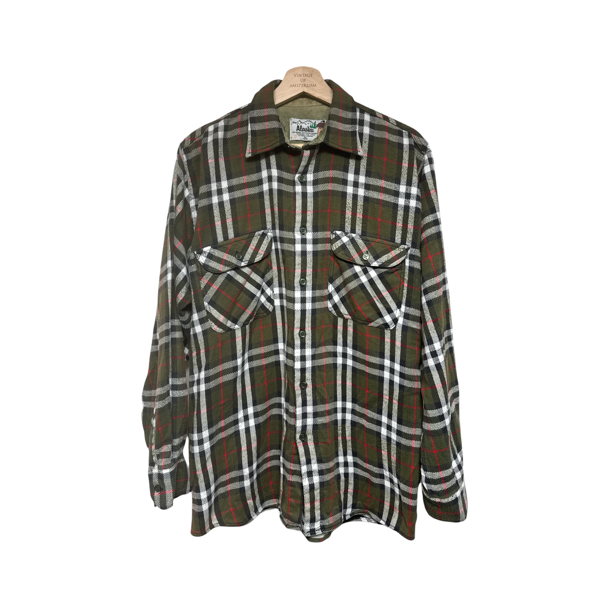 VINTAGE ALASKA FLANNEL SHIRT