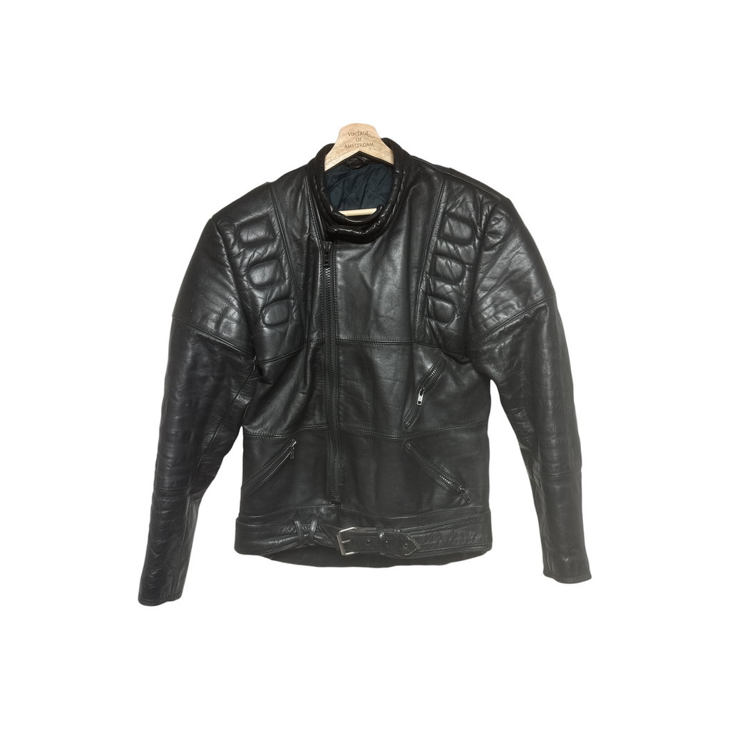 VINTAGE LEATHER BIKER JACKET