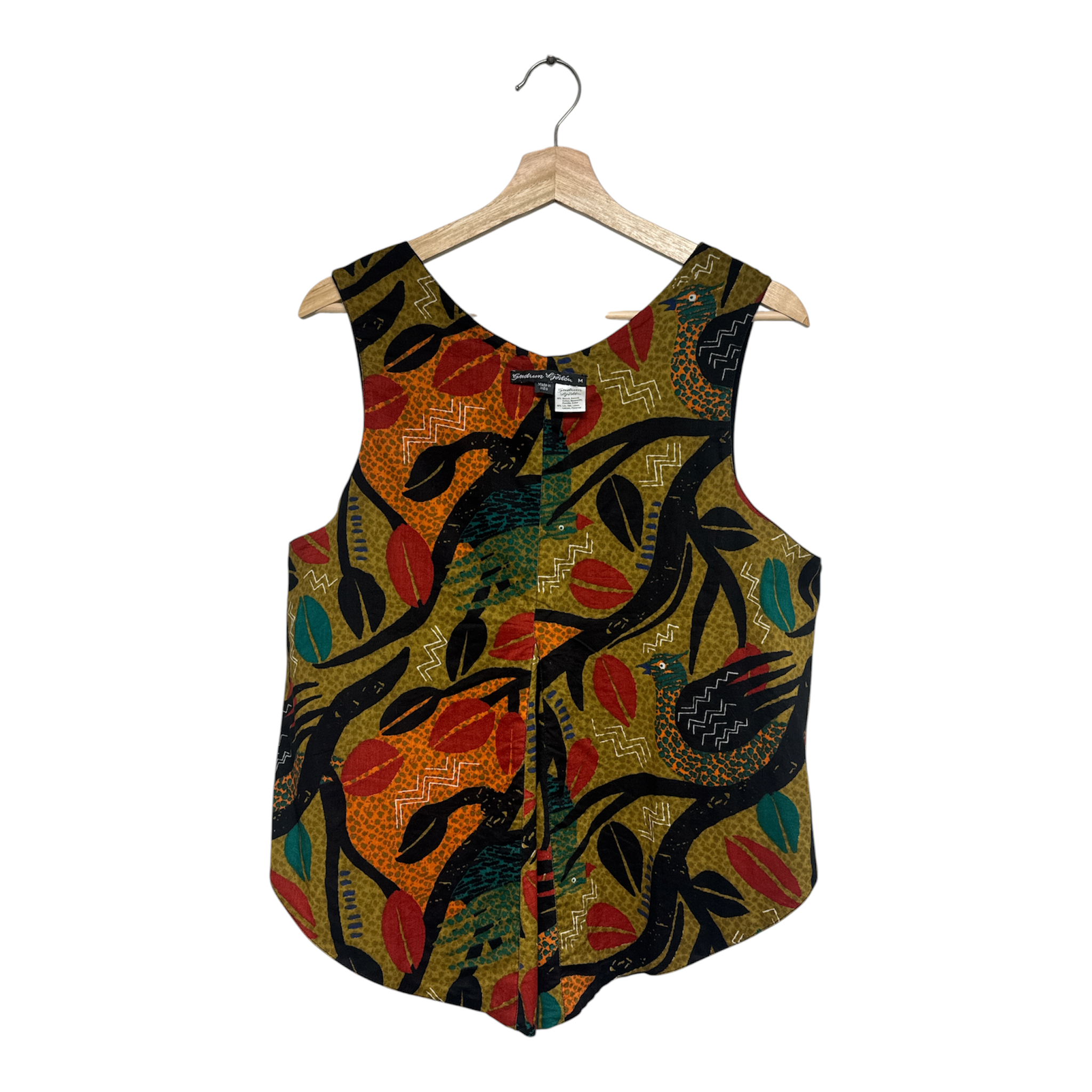 VINTAGE CROPPED VEST-4