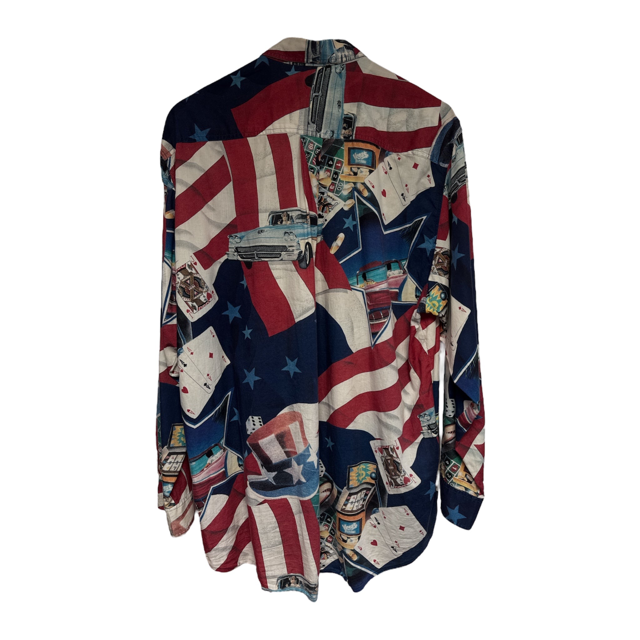 VINTAGE VEGAS CASINO SHIRT-2