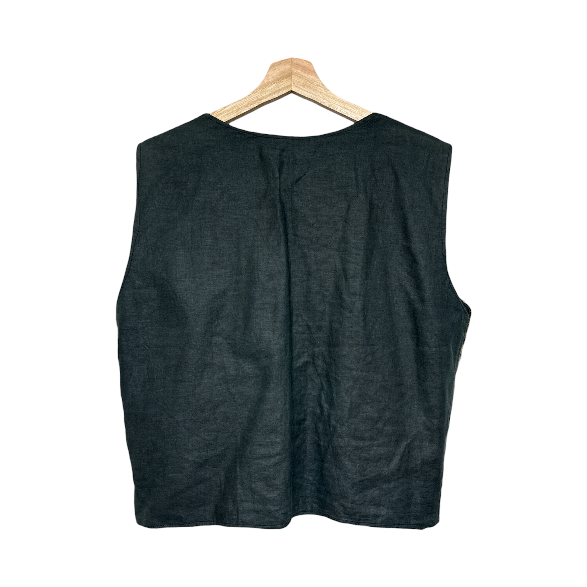 VINTAGE EMBROIDERED VEST-2