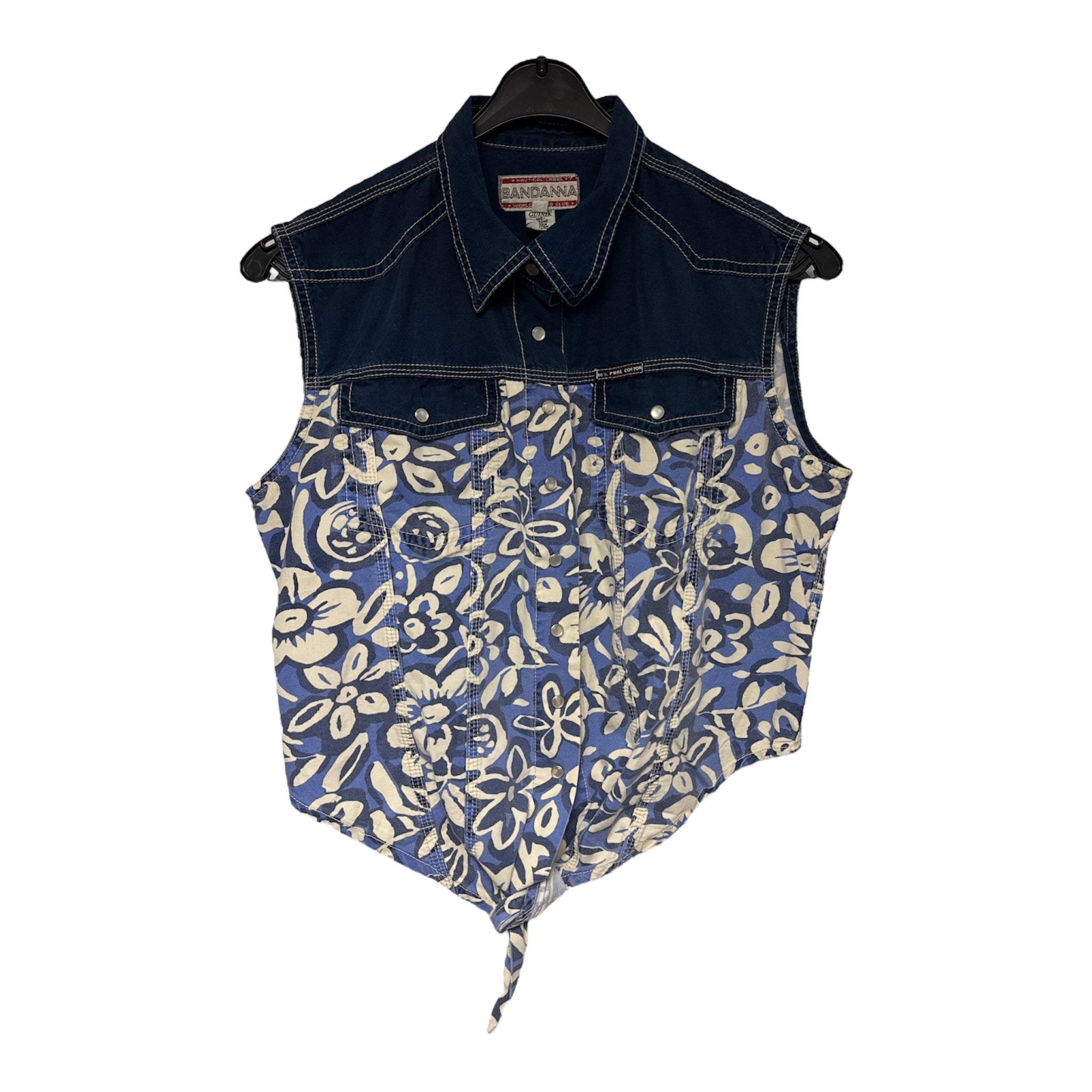 VINTAGE SLEEVELESS BLOUSE
