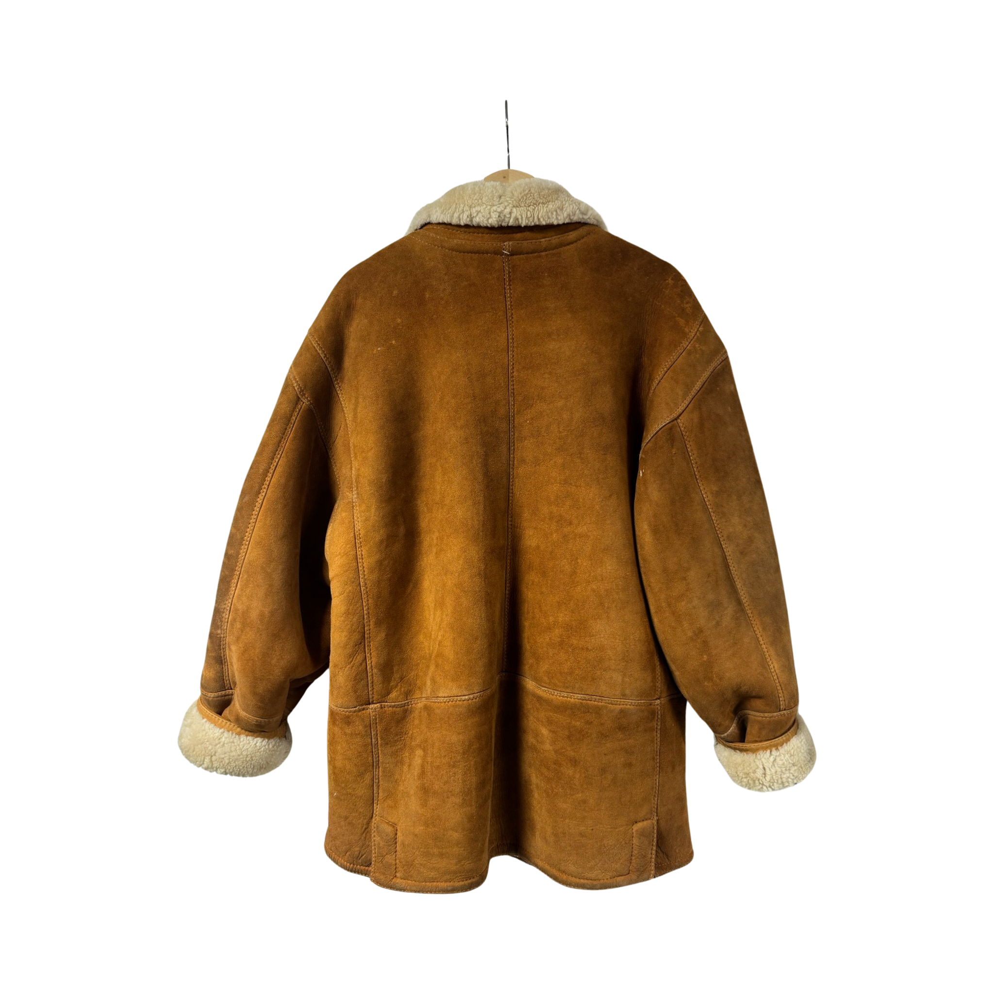 VINTAGE SHEARLING COAT-2