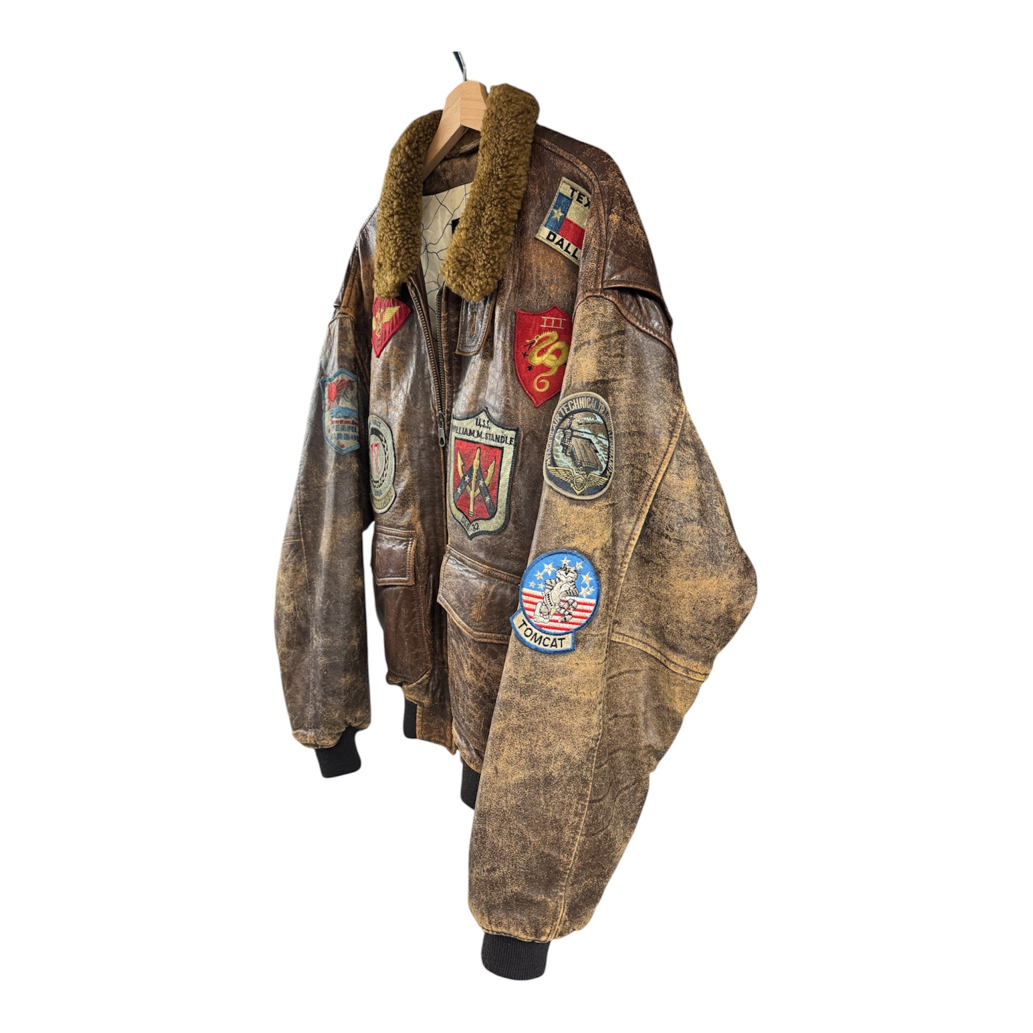 Avirex G1 Leather Jacket-3